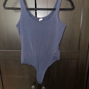 Nordstrom Navy Blue Thong Bodysuit. Size: Small